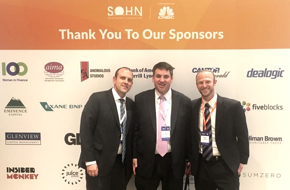 Proud to Sponsor the 2017 Sohn Conference in NYC