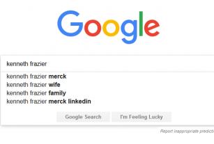 Why did Google tell you to look up Kenneth Frazier’s Wife?