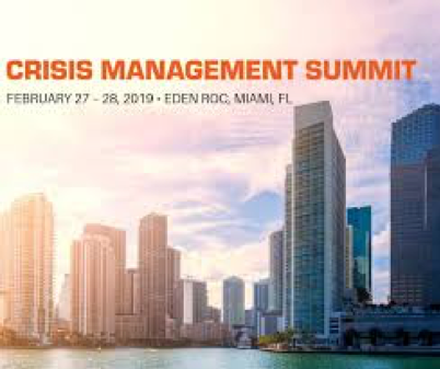 Learn about Digital Reputation During a Crisis at the 2019 PR News Crisis Management Summit in Miami Beach – Thursday, February 28th