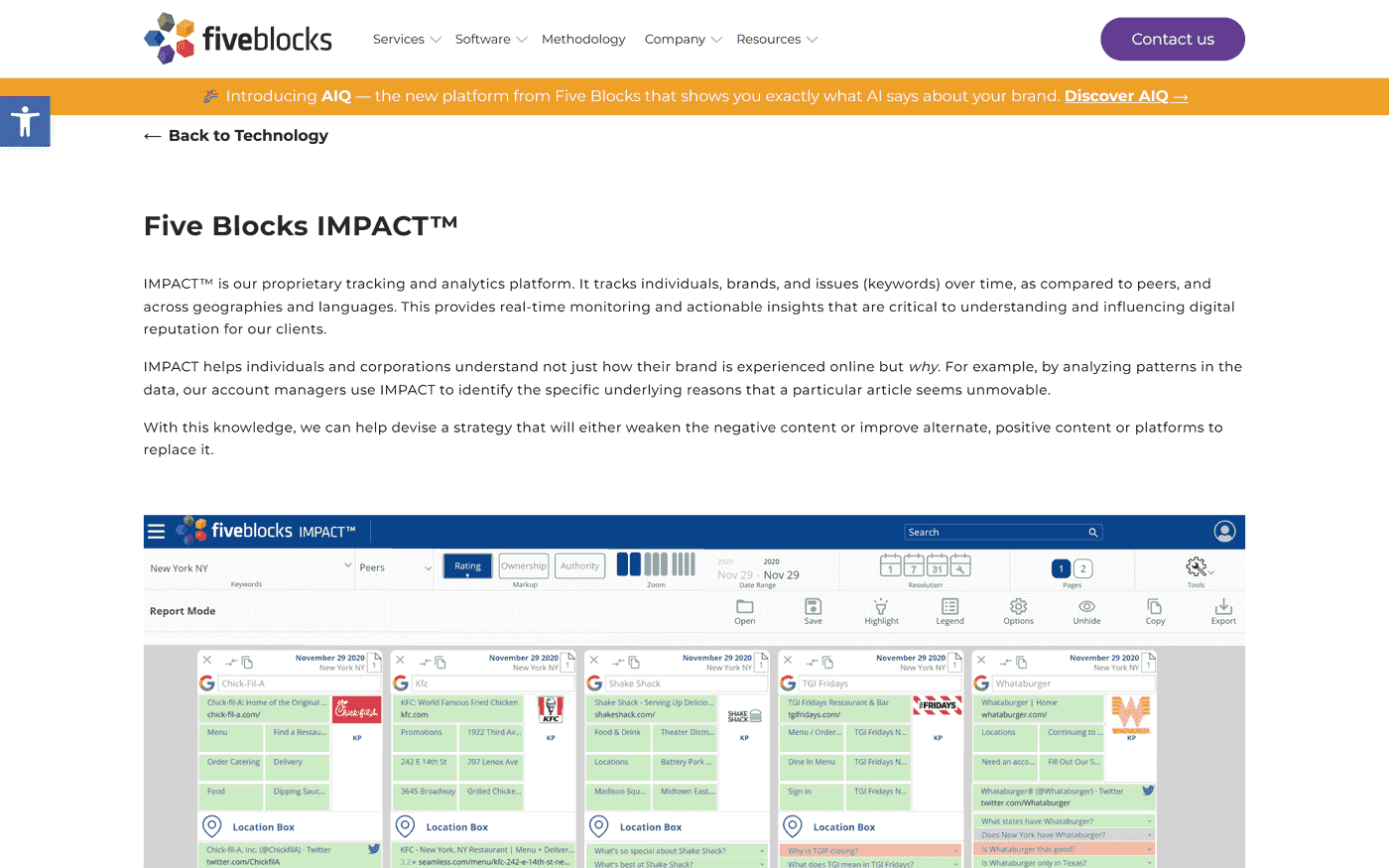 GeoSearch interface showing the same Google query rendered side by side for two different cities and languages, with the two results pages differing.